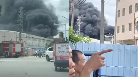 东莞工厂火灾