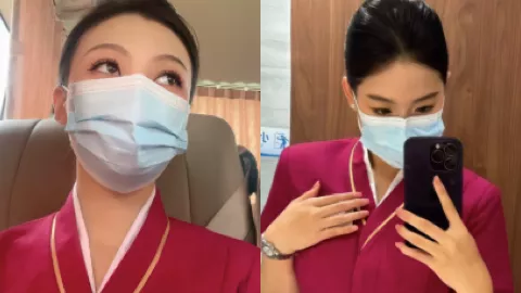 一只花