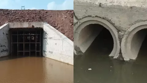 杭州水库涵洞
