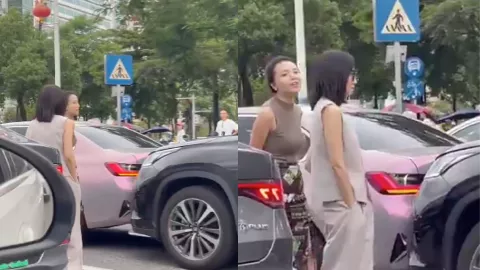 深圳女车主