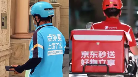 饿了么骑手
