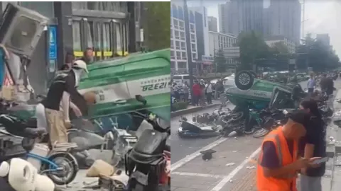 郑州惨烈车祸