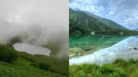 云南迷人湖
