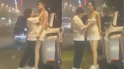 沈阳当街脱衣