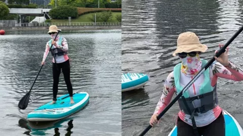 女子划浆板