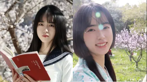 可爱女友穿肚兜自拍