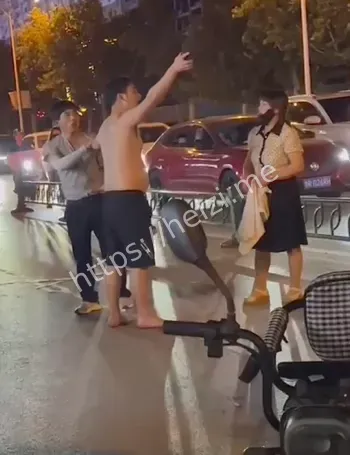 儿子现场捉奸