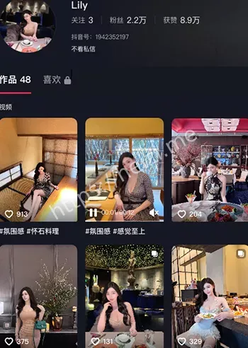 热舞擦边网红