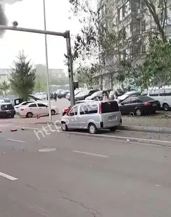 公交车起火