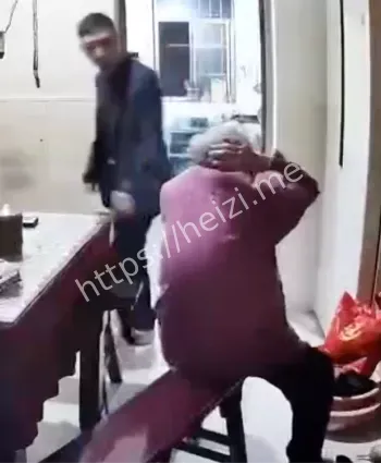 儿子暴打93岁母亲