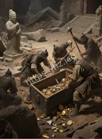 元宵夜盗墓塌方