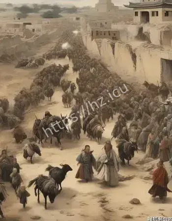 万人坑就在下面