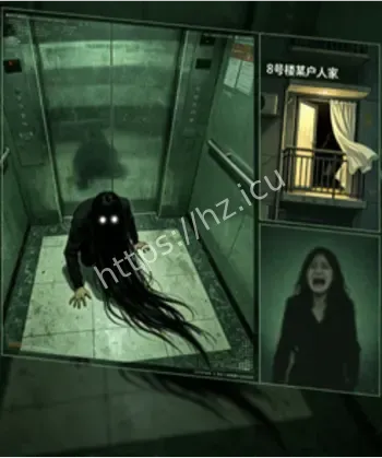 监控拍到黑影爬行