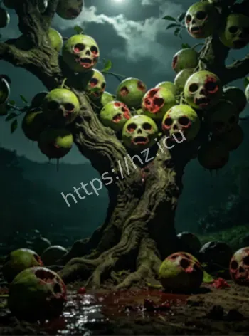 人脸果实血红色果肉