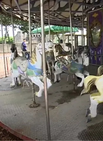 深夜旋转木马自转