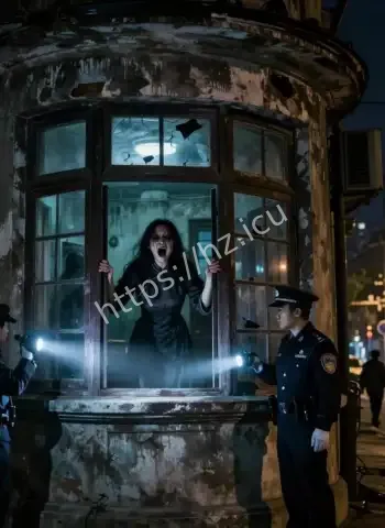 警察赶到瞬间消失