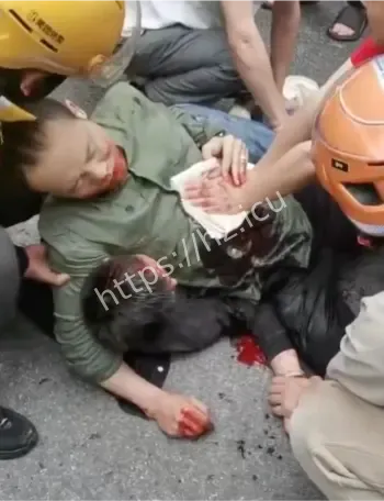 长沙街头伤人视频