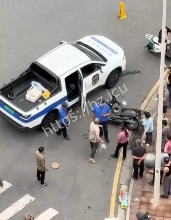 驱赶小贩引冲突