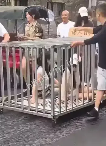 湖南汨罗铁笼女事件