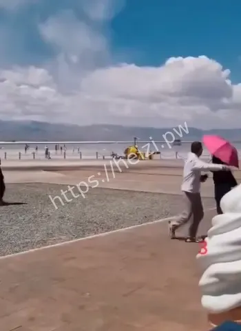 青海景区飞行器坠落