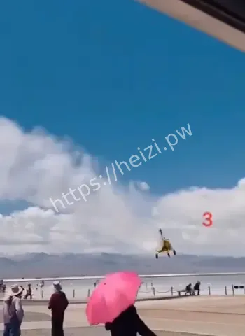 自旋翼飞行器坠落