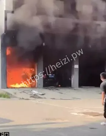 邯郸豪车起火事件