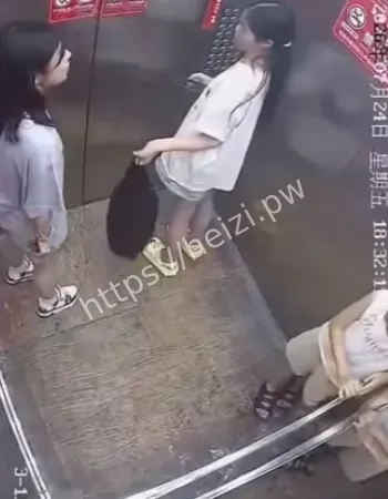 电梯打架事件