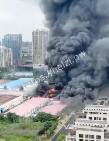 突发猛烈火灾
