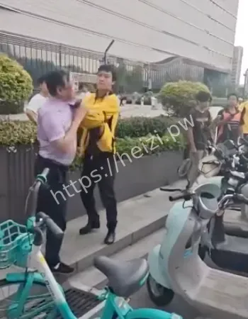 出租车不让外卖小哥