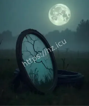 老宅青铜古镜夜半浮现人影