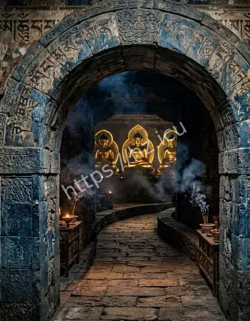 布达拉宫千年暗室