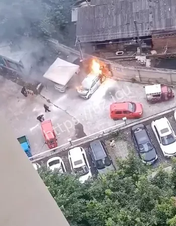 消防通道受阻