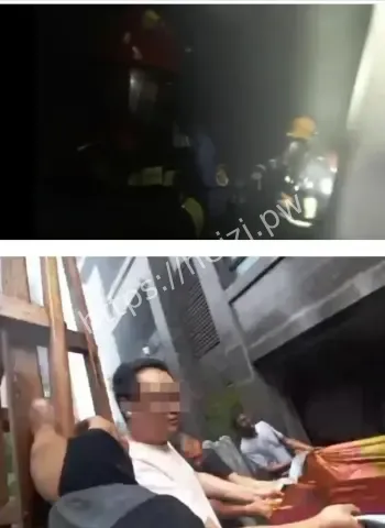 母女窗外求生坠下