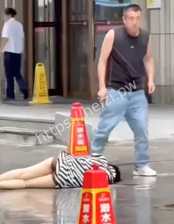 女子被刺